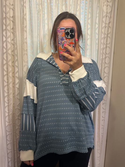 Denim Loose Fit Top