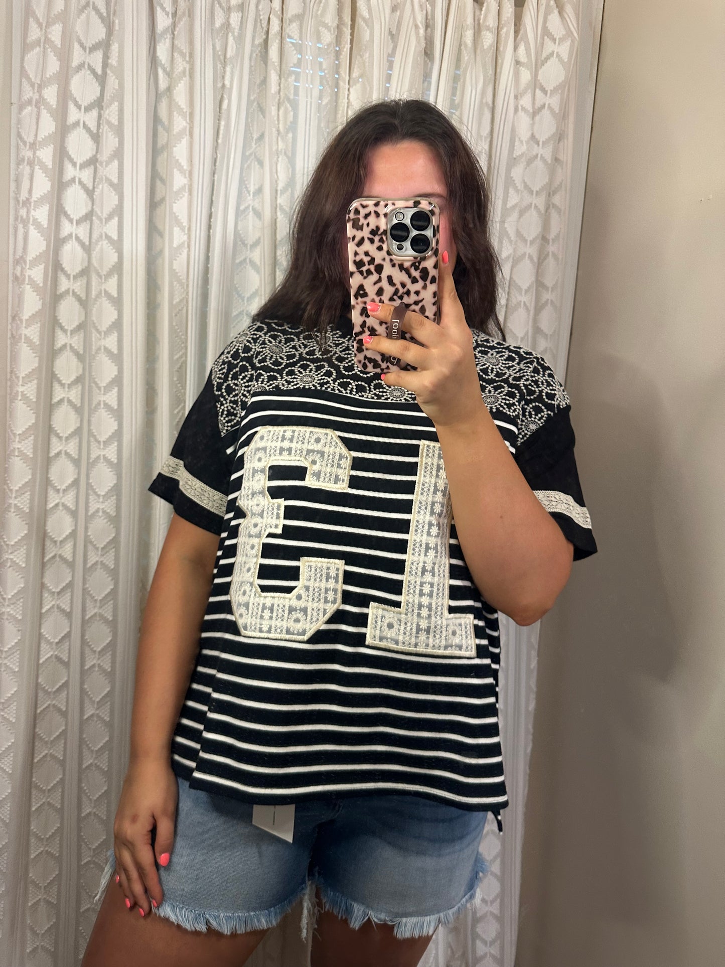 Number 13 Lace Top