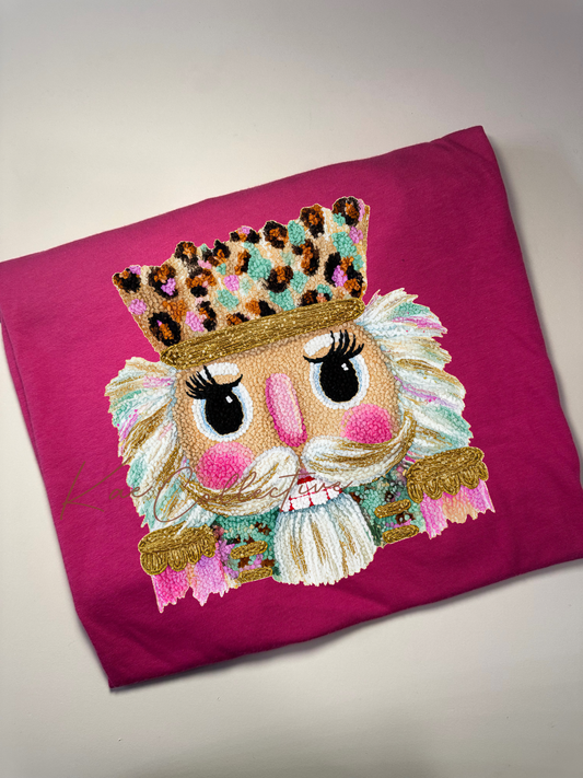 LEOPARD NUTCRACKER TEE OR SWEATSHIRT
