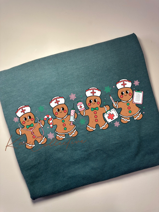 HEALTHCARE CHRISTMAS TEE OR SWEATSHIRT