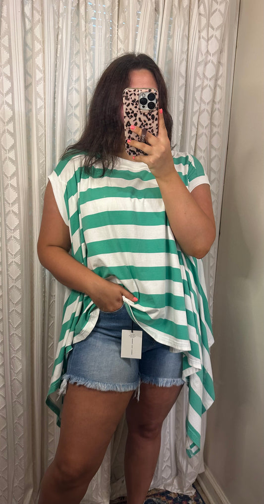 Striped Coastal Top