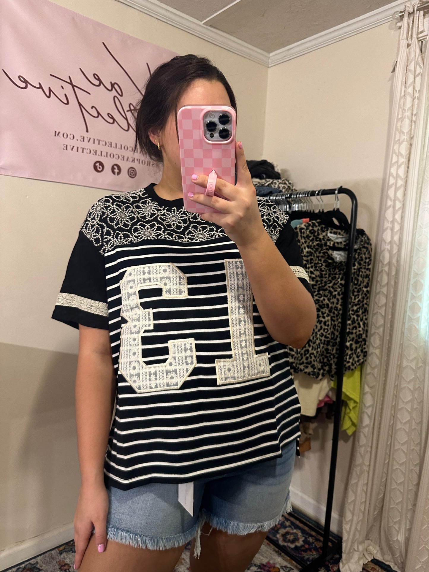 Number 13 Lace Top