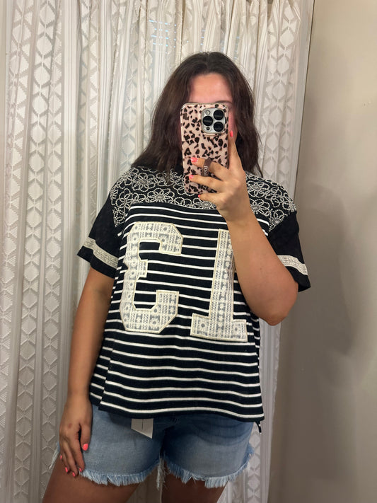 Number 13 Lace Top