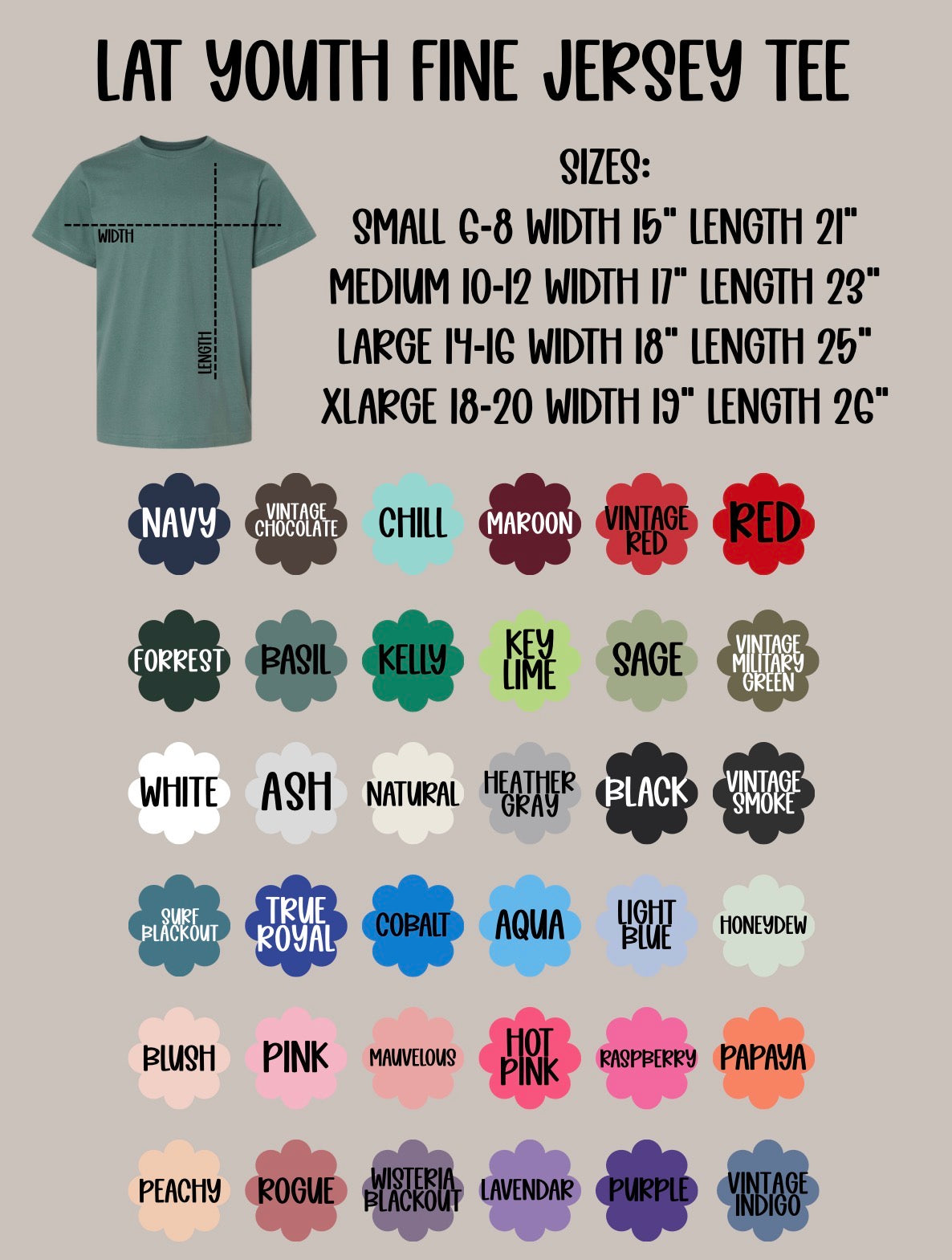 CHILDREN/ADULT TEES & SWEATSHIRTS