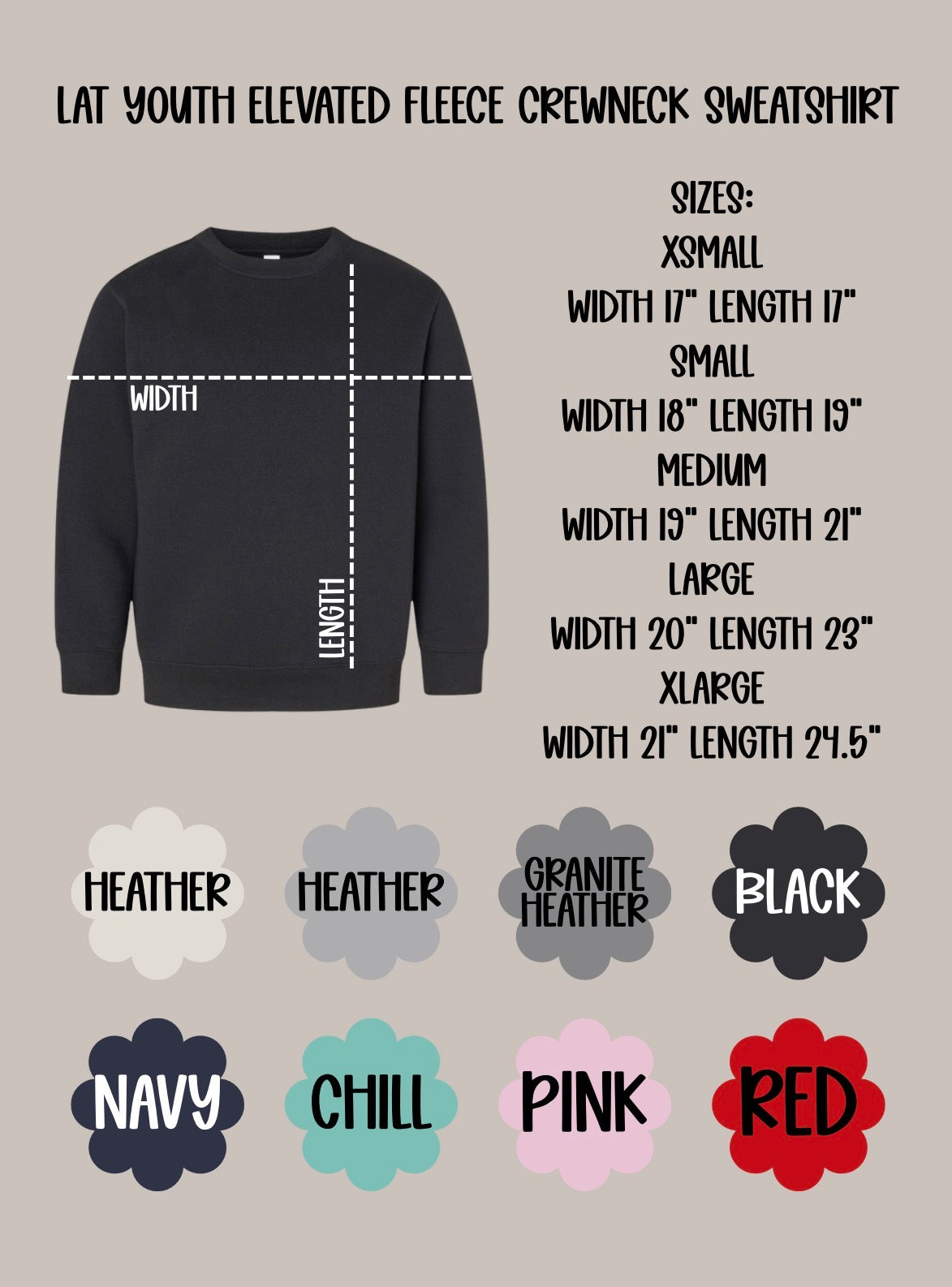 CHILDREN/ADULT TEES & SWEATSHIRTS